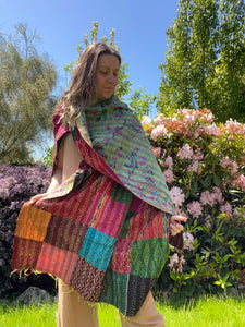 Patchwork Dupatta~ Aquarius