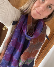Load image into Gallery viewer, Circle Scarf~ Purple