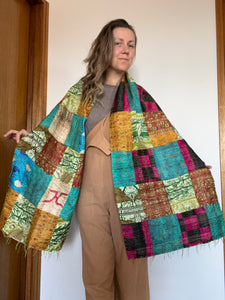 Patchwork Scarf~ Nature Lovers