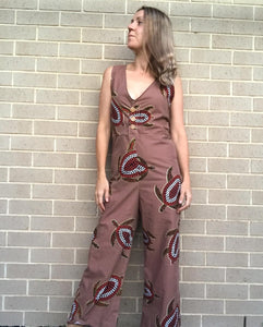 Mother Earth Button Up Jumpsuit
