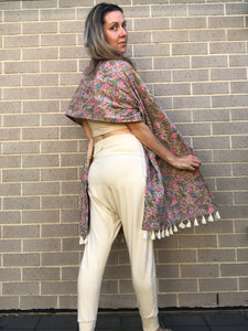 Pastel Kantha Scarf