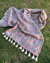 Load image into Gallery viewer, Pastel Kantha Scarf